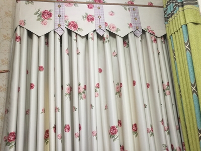 金堂窗簾第一店“五洲布藝” 打開窗簾，欣賞美景布藝窗簾